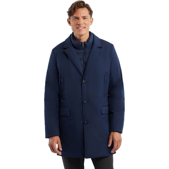 Hunter Navy Blue Men's Water Resistant Blazer Jacket Size L Aldgate NEW WITH TAG
